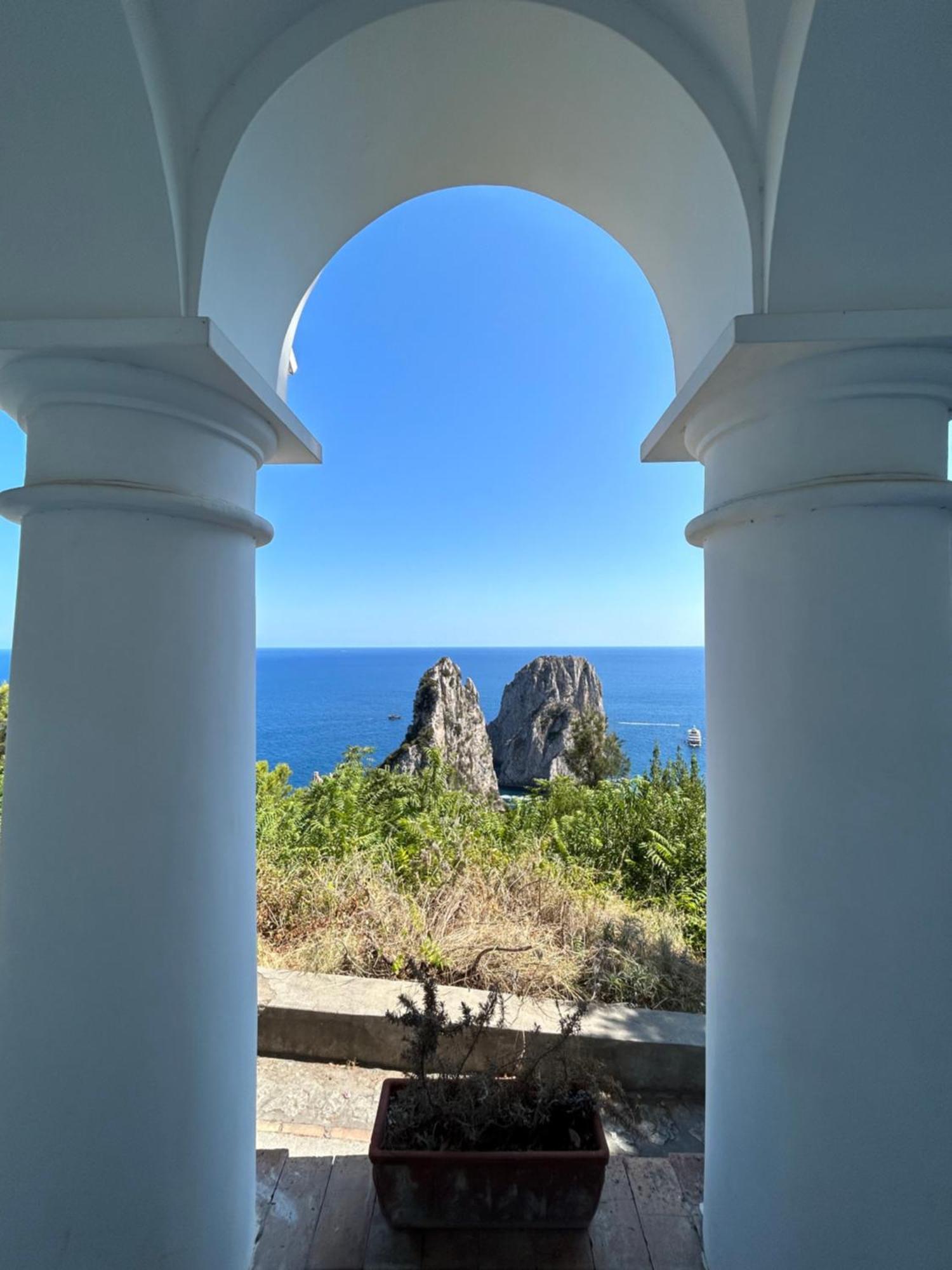 Monacone Vista Mare Capri Exterior foto